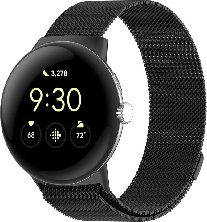 Cover-Discount Google Pixel Watch 3 - 45mm - Magnetisches Ersatzarmband Milanese (Edelstahl)