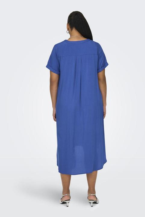 Image du produit Only Robe chemisier curvy à la coupe décontractée Robe chemisier (46)