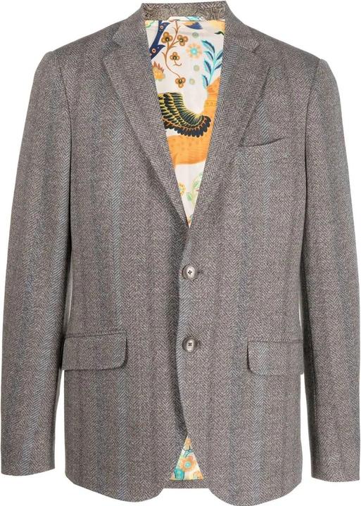 Etro Giacca Jersey Morbida Regular
