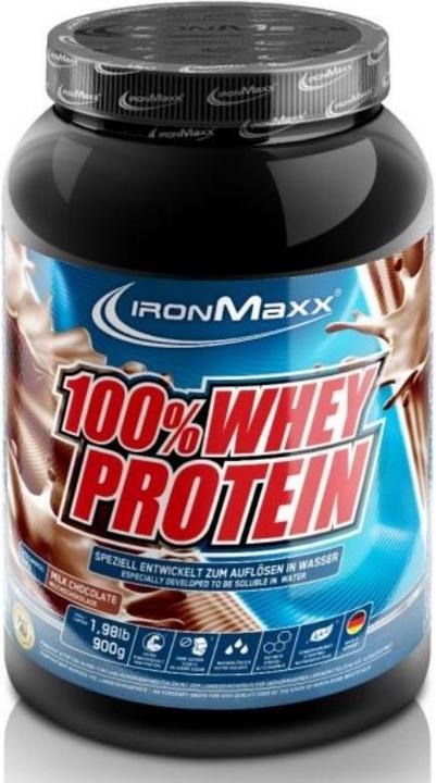 Actual product image IronMaxx 100% Whey Protein (Chocolate, 1 pcs., 900 g)