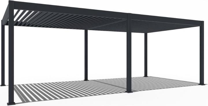 Image du produit Weide pergola électrique 3.6x7.2m anthracite avec LED (720 cm, 360 cm)