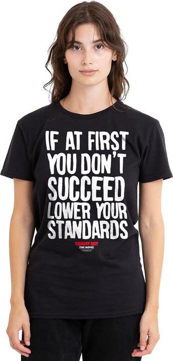 Actual product image Unisex Adult Lower Your Standards T-Shirt (XL)