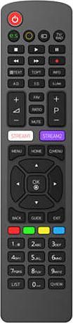 Image du produit Philips SRP4030/10 télécommande IR sans fil SAT, boutons-poussoirs TV (Télécommande universelle, Miracast)