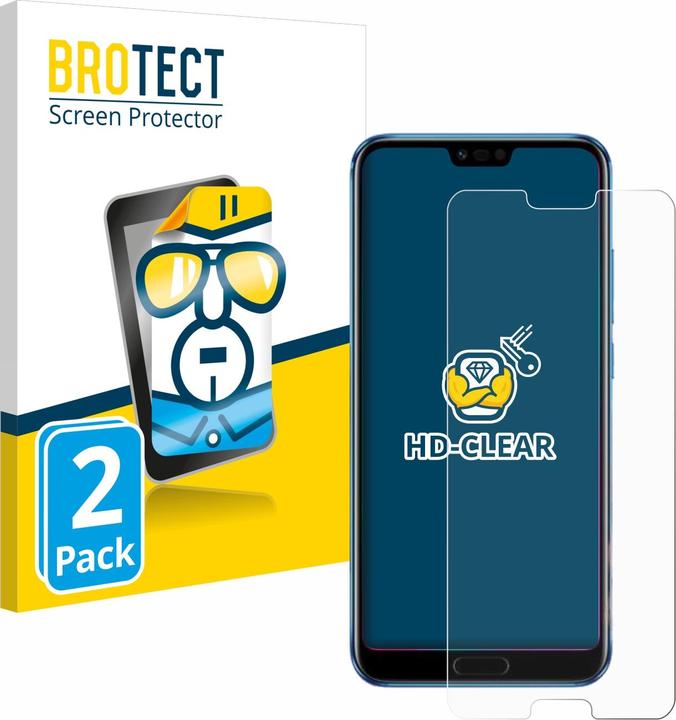 Actual product image BROTECT Screen Protector Clear (2 Piece, HTC 10)