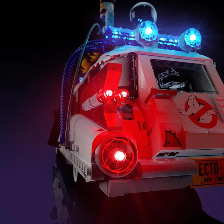 Image du produit Light my bricks LMB 2.0 Jeu de lumières, sons et télécommandes LED pour LEGO 10274 Ghostbusters Ecto-1