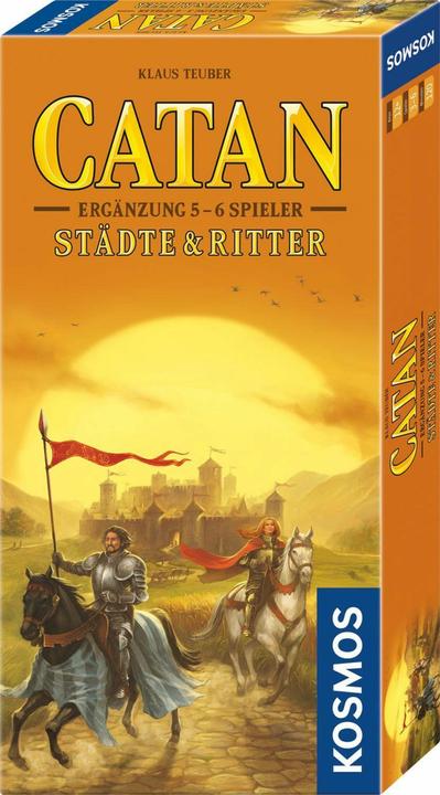 Produktbild Kosmos CATAN - Ergänzung 5-6 Spieler - Städte & Ritter (Deutsch)