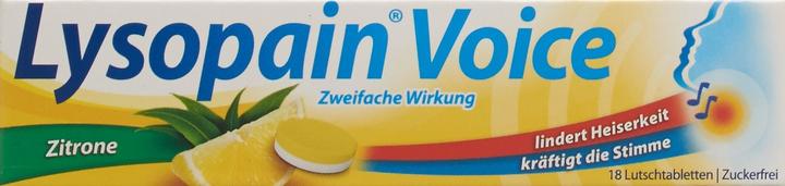Produktbild Lysopain Voice Lutschtabletten (18 Stück)