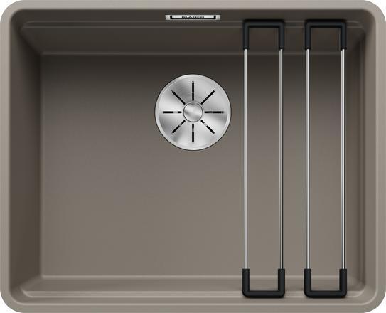 Produktbild Blanco ETAGON 500-F | SILGRANIT tartufo | Einbauart: Flächenbündig | ohne Ablauffernbedienung, mit Z (52.70 cm, 42.70 cm)