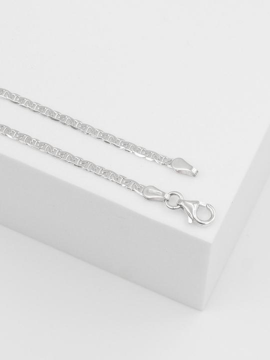 Image du produit Muau Tablier à barres (Or blanc 750/18K, 40 cm)