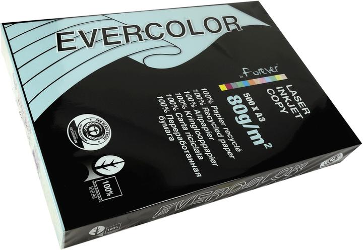 Produktbild Clairefontaine Kopierpapier Forever Evercolor DIN A3 hellblau 80 g/qm VE=500 Blatt (80 g/m², 500 x, A3)