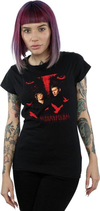 Immagine prodotto Supernatural Crow Eyes Maglietta Donna (XXL)