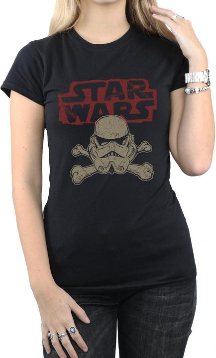 Produktbild Star Wars Stormtrooper Skull Logo TShirt (S)