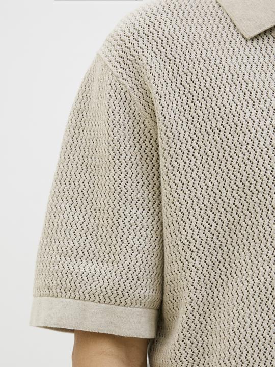 Actual product image Jack & Jones Jprblaarto Knit Polo Ss Ln (XXL)