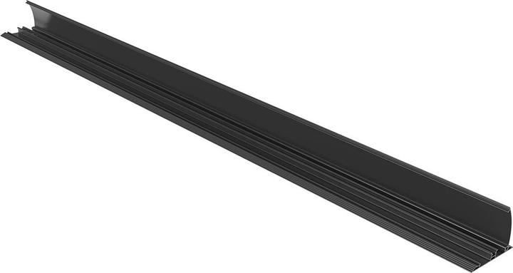 Immagine prodotto Multibrackets Canalina portacavi per ripiano superiore 139x1600, alluminio, nero (Tubazione, 160 cm)