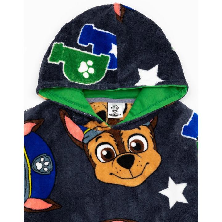 Actual product image Paw Patrol Boys Chase Hoodie Blanket (116, 122, 120 B)
