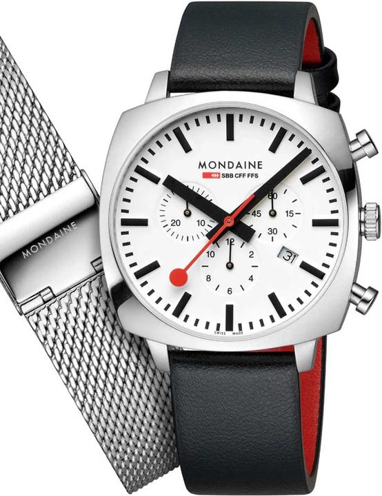 Image du produit Mondaine Grand Cushion (Chronographe, 41 mm)