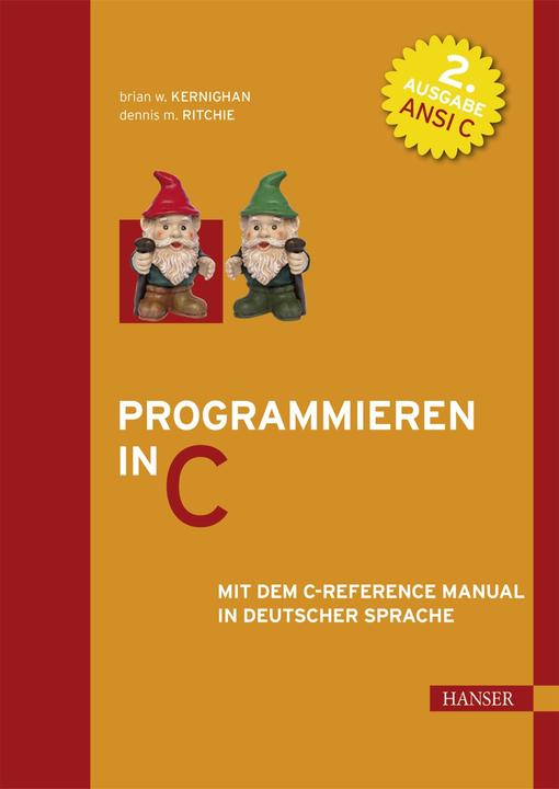 Actual product image Programmieren in C (German, Brian W. Kernighan, 1990)