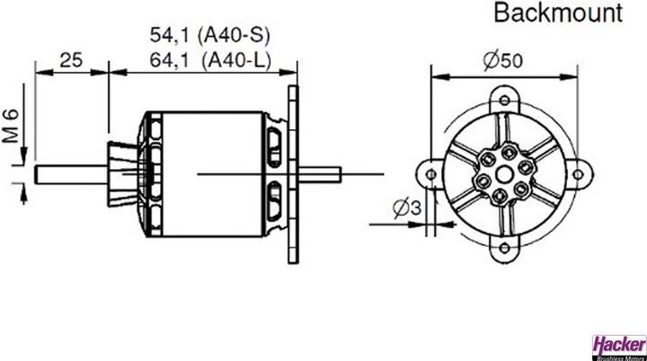 Immagine prodotto Hacker Aeromodello elettrico Brushless