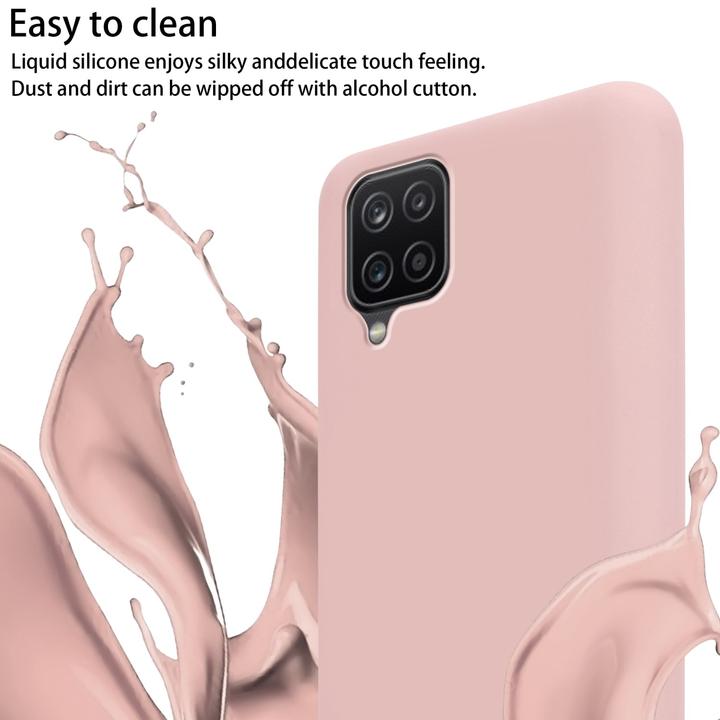 Actual product image Cadorabo TPU Cover Mobile Phone Chain Liquid (Samsung Galaxy A12, Samsung Galaxy M12)