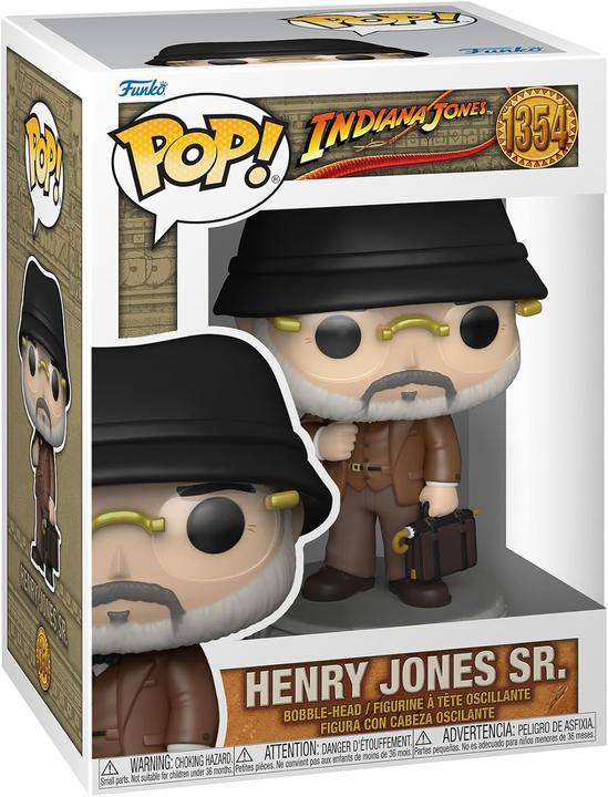 Actual product image Funko Indiana Jones Henry Jones Sr
