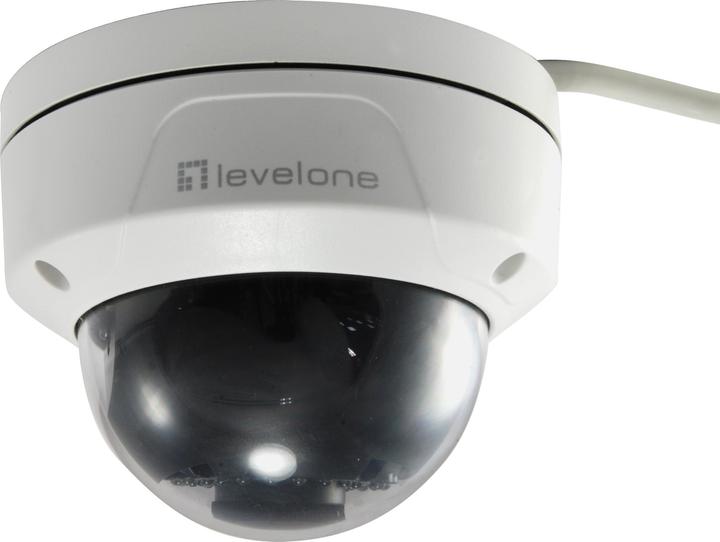 Image du produit LevelOne IPCam FCS-3402 Dome In 2MP H.265 IR6,5W PoE