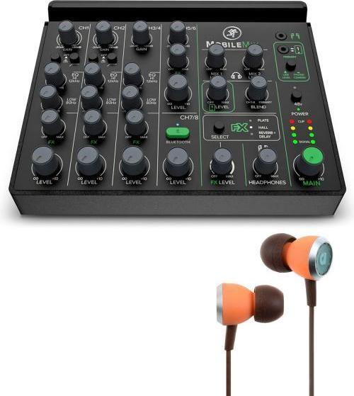 Actual product image Mackie Mischpult MobileMix 8-Kanal Mixer mit Ohrhörer (Studio- and Livemixer)