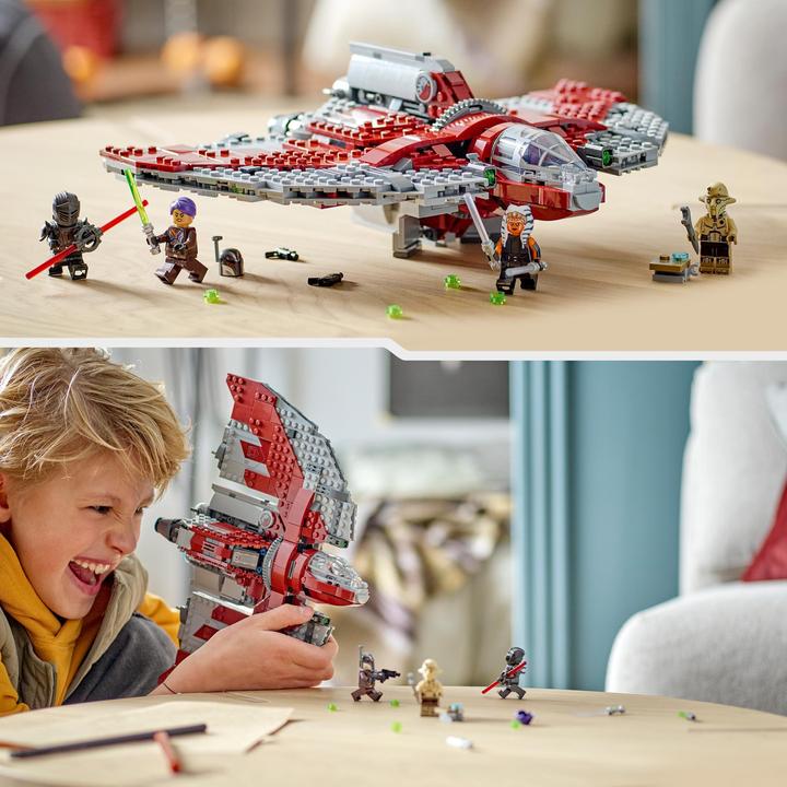 Produktbild LEGO Ahsoka Tanos T-6 Jedi Shuttle (75362, LEGO Star Wars)