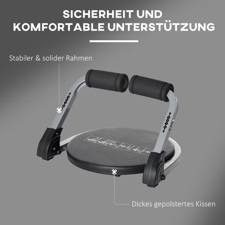 Actual product image Homcom Abdominal muscle trainer with seat cushions