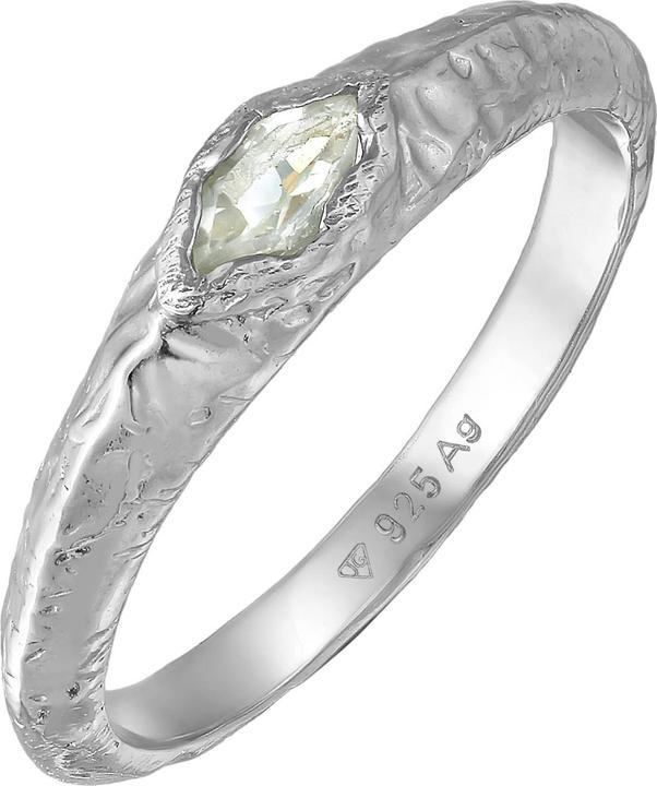 Produktbild Haze & Glory Ring Amethyst Hellgrün Raue Struktur 925 Sterling Silber (64, 925 Silber)