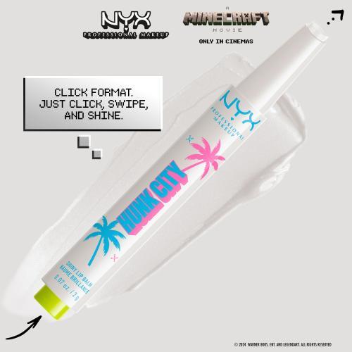Actual product image NYX Professional Make-Up A Minecraft Movie Fat Oil Slick Click (Balm)