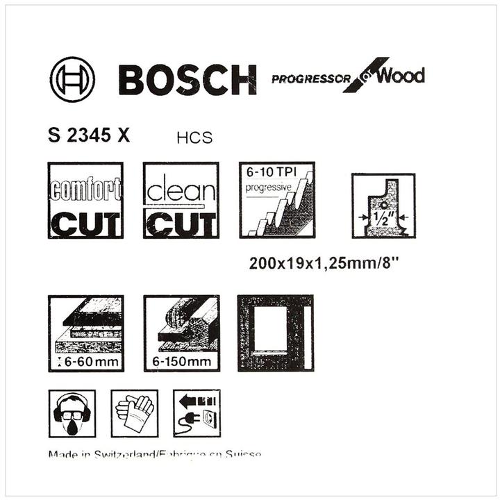 Productafbeelding Bosch Professional Zubehör S 2345 X