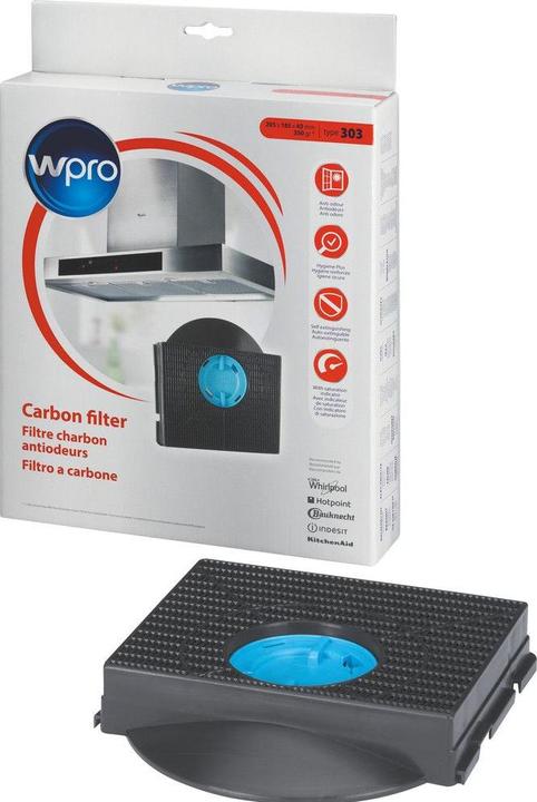 Actual product image Whirlpool Antibacterial activated carbon filter CHF303, 481281718532, type 303 - CHF303/1 484000008581