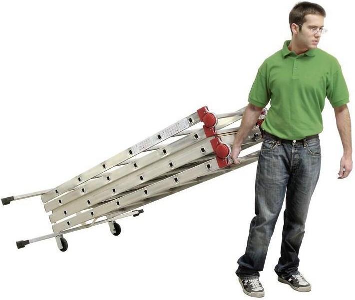 Produktbild Hailo 1-2-3 500 combi (Plattformleiter, 170 cm)
