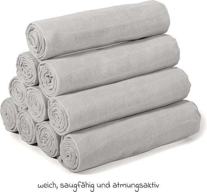 Image du produit Makian Couches en mousseline & langes en mousseline Couches en mousseline / langes en mousseline paquet de (80 cm, 80 cm)