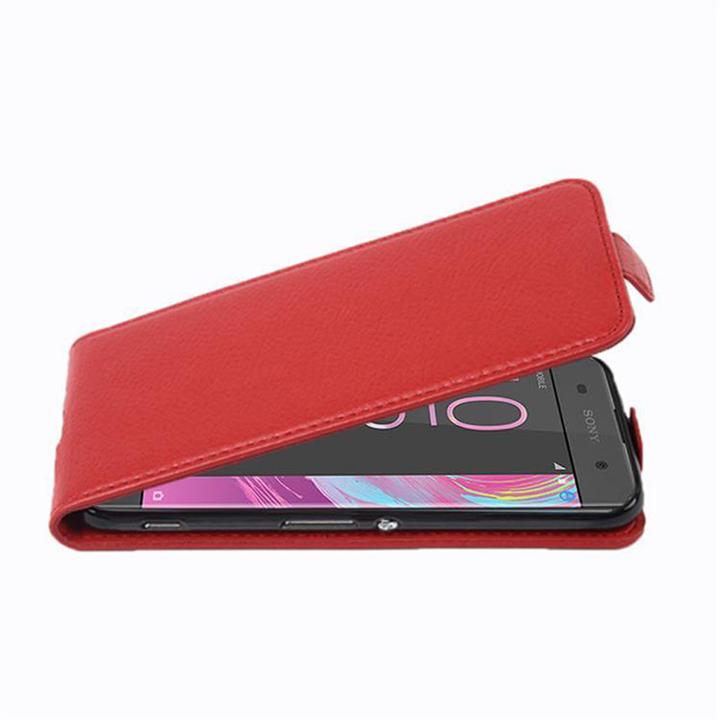 Productafbeelding Cadorabo Flip met structuurhoes (Sony Xperia XA)