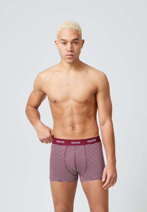 Produktbild Snocks Boxershorts mit Streifen (XL, 6er Pack)