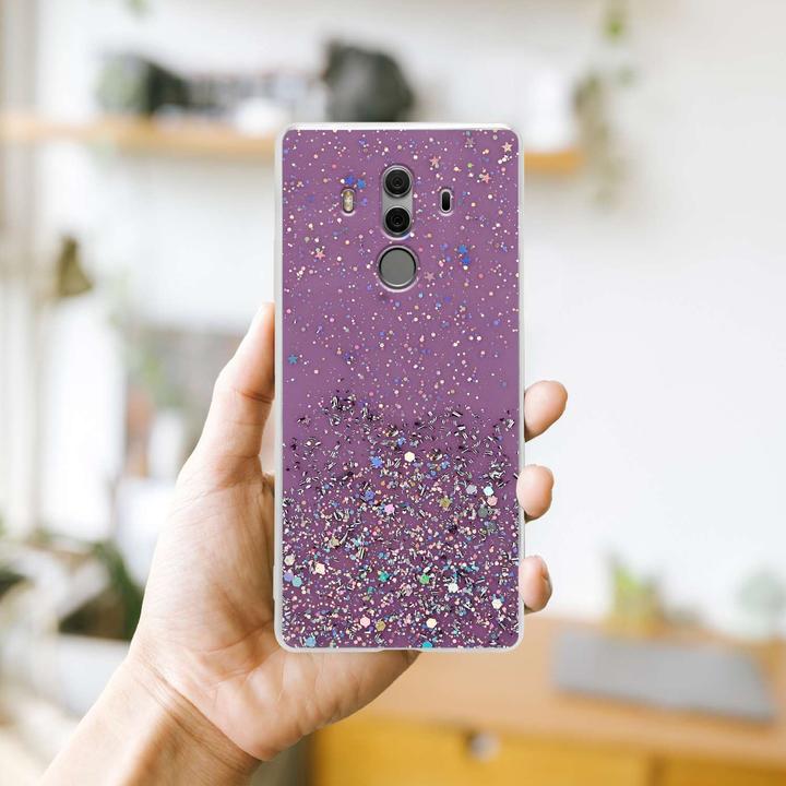 Actual product image Cadorabo TPU cover sparkling glitter (Mate 10 Pro)