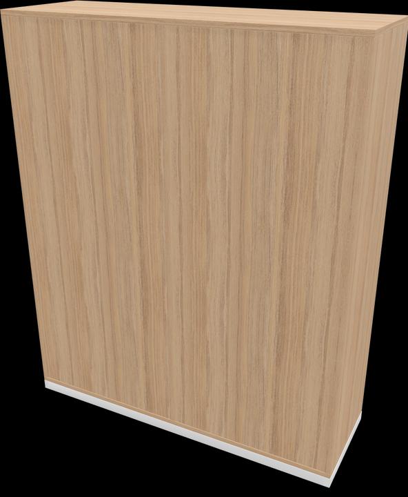 Decorazione in quercia ambrata con struttura, Grigio perla, Bianco