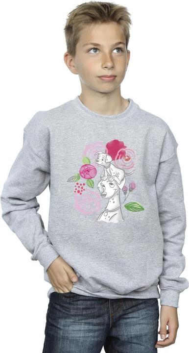 Actual product image Disney Boys 101 Dalmatians Flowers Sweatshirt (152, 158)