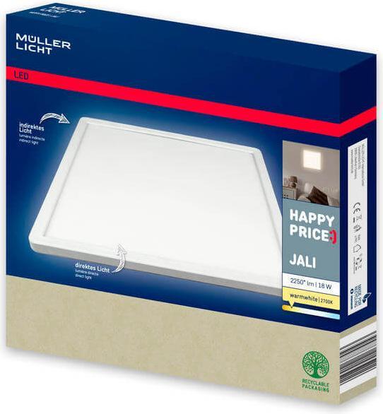 Actual product image Müller Licht LED wall and ceiling light Jali Panel Square 20900294
