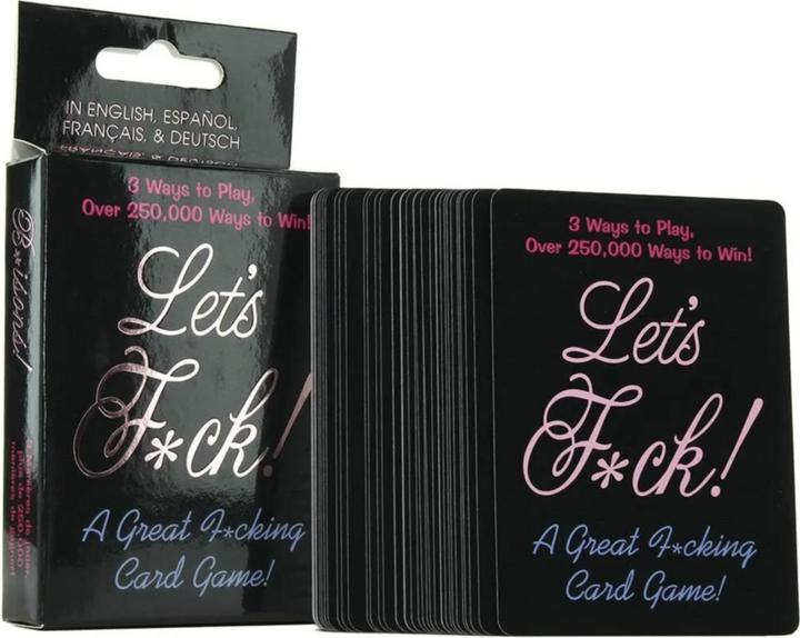 Kheper Games Let's F*Ck (Kartenspiel, Deutsch, Französisch)