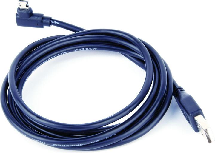 Produktbild Gembird *USB cable -> Micro USB angled 1.8m (1.80 m, USB 2.0)