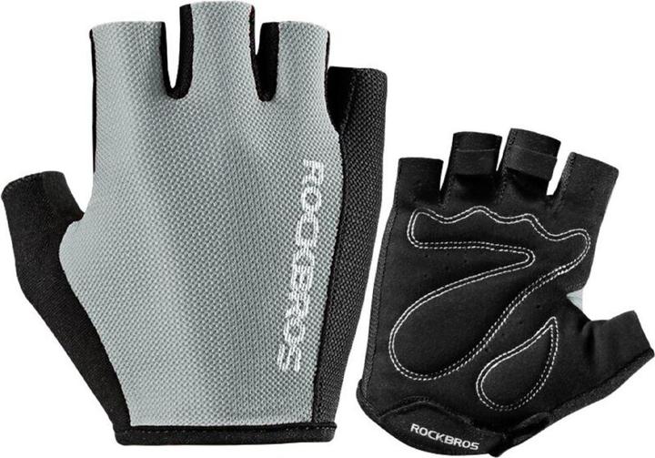 Immagine prodotto Rockbros Guanti da ciclismo S099GR, taglia XL - grigi (XL)