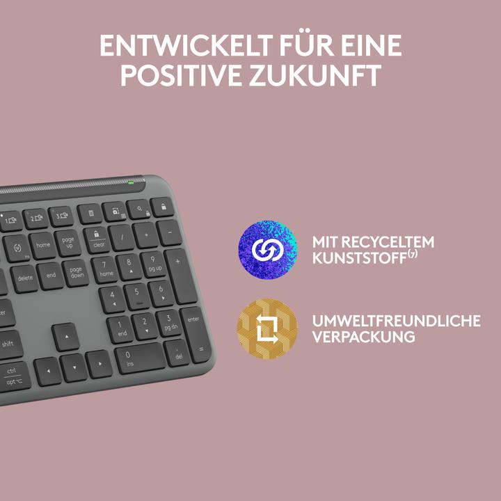 Produktbild Logitech K950 Signature Slim (DE, Kabellos)