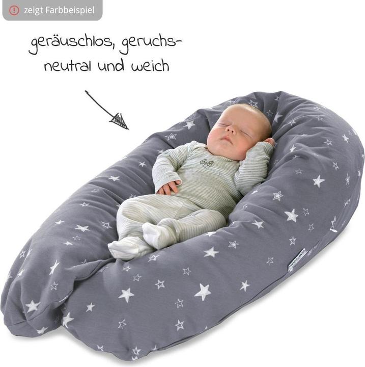 Produktbild Theraline Stillkissen "Das Original" mit Polyester Hohlfaser Füllung inkl. Bezug 190 cm (190 cm)