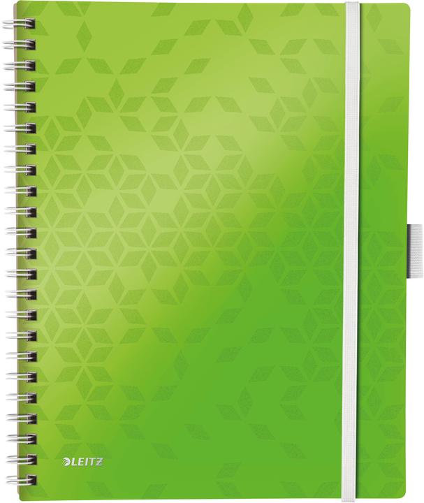 Image du produit Leitz Livre en spirale Wow (A4, À rayures, Couverture souple)