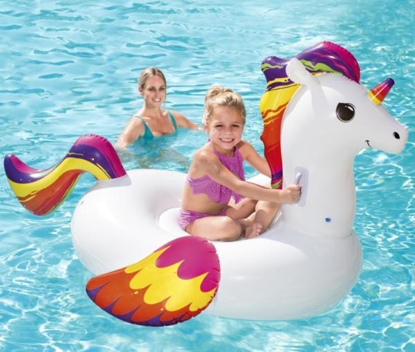 Actual product image Bestway Inflatable figure Fantasy Unicorn Ride-on