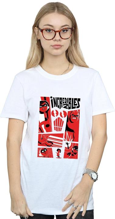 Image du produit Disney - T-shirt THE INCREDIBLES COLLAGE - Femme (S)