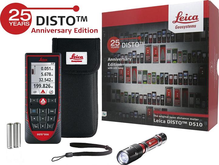 Produktbild Leica Geosystems Disto D510 (200 m, 635 nm)