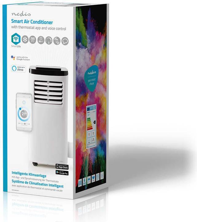 Produktbild Nedis Intelligente Klimaanlage 7000 BTU (7000 BTU/h)